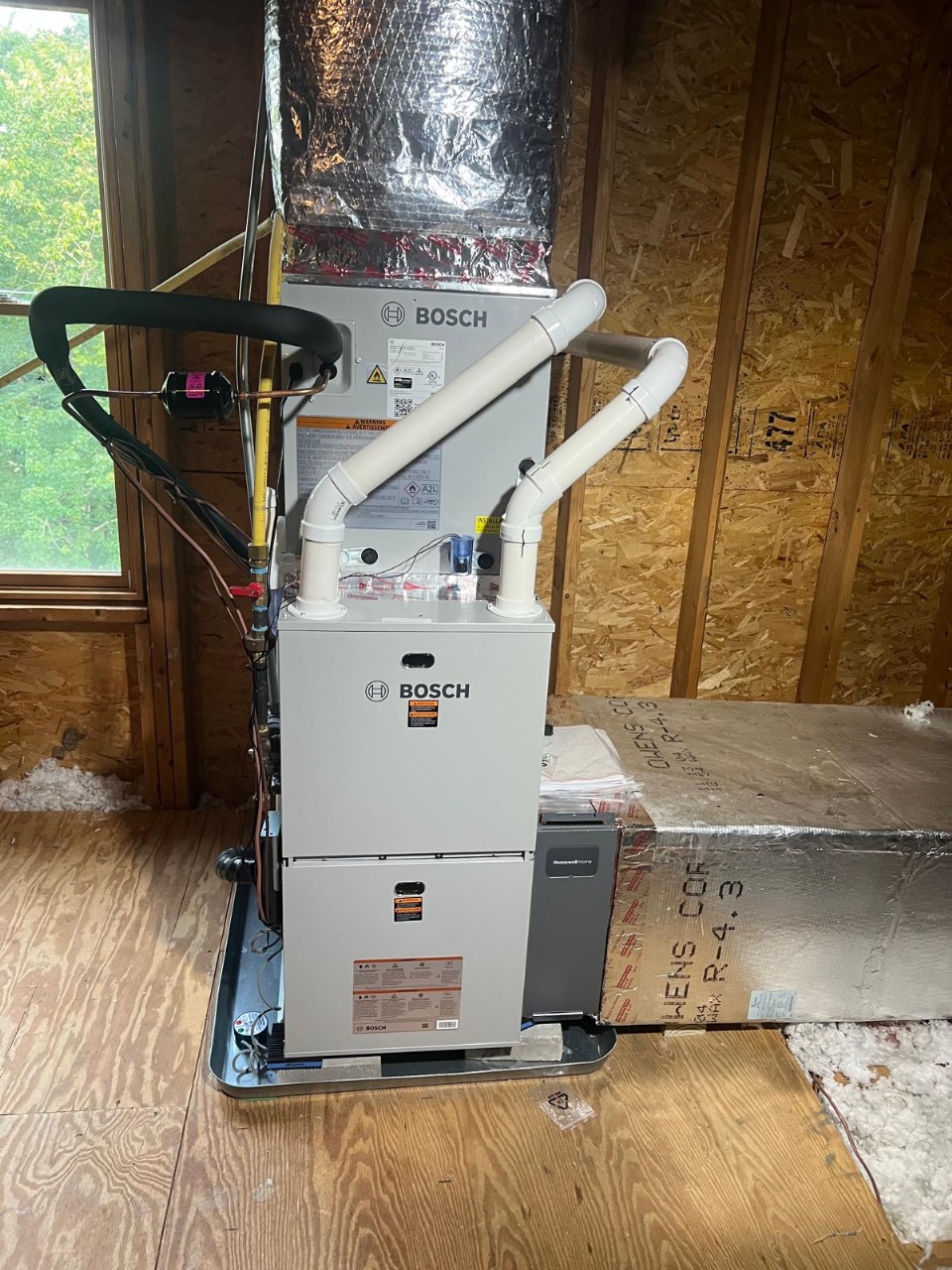 Recent HVAC installation 1