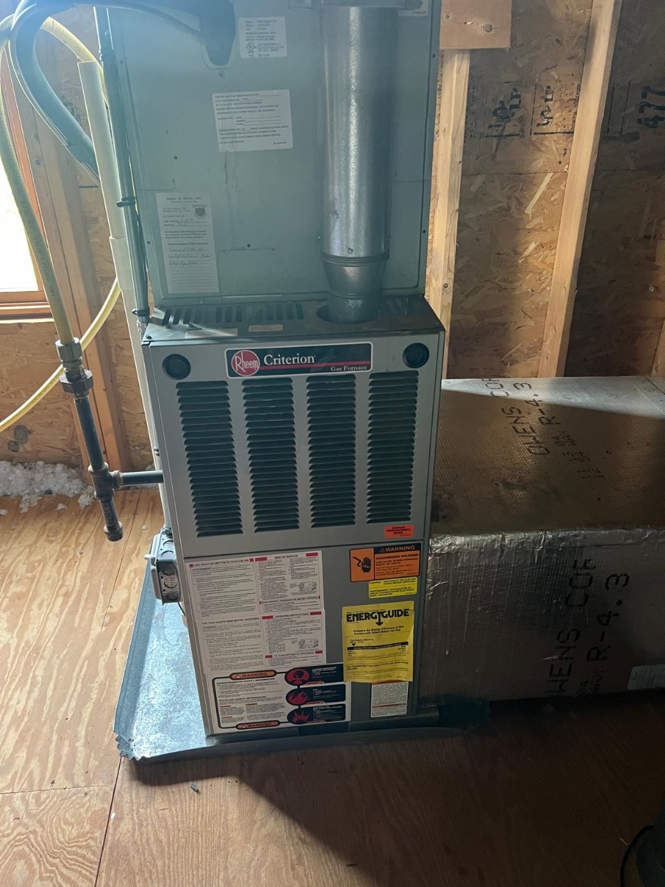 Recent HVAC installation 3