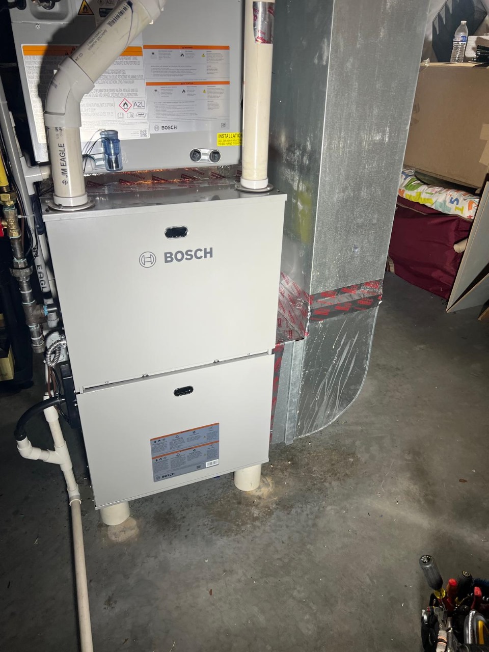 Recent HVAC installation 2