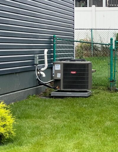 Outdoor AC Condenser Installation – Residential Cooling System