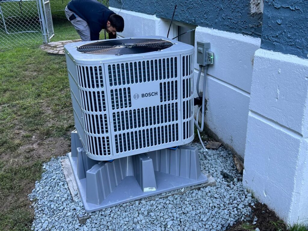 Bosch Heat Pump Installation – Energy-Efficient HVAC System